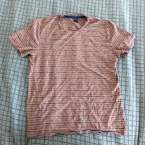 BDG Slim Fit space dye striped T